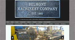 Desktop Screenshot of belmontmachinery.com